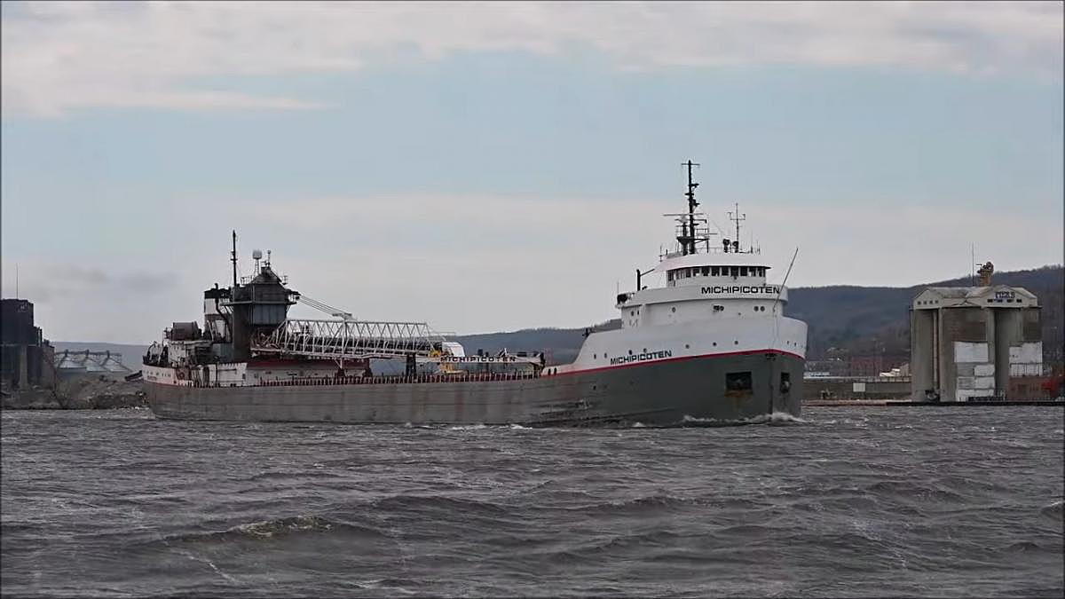 Ship On Lake Superior Collides With Something, Taking On Water