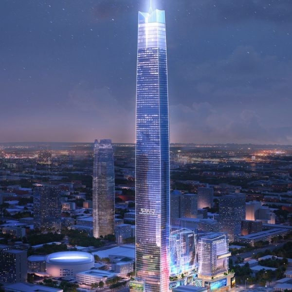 This week an "unlimited height" was approved for the proposed tallest US skyscraper