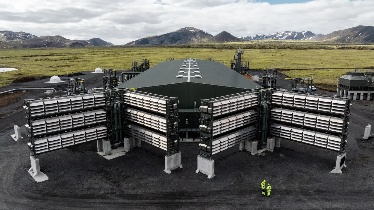 Größte CO₂-Filteranlage der Welt in Island eröffnet