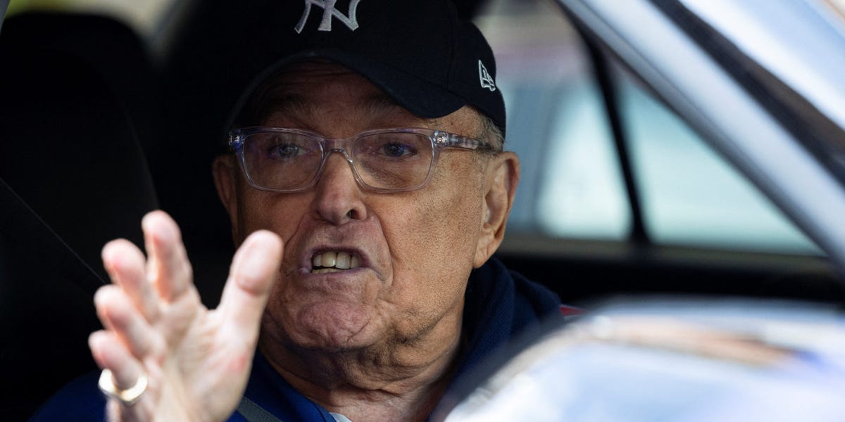 Rudy Giuliani boasted he wouldn't be served with an indictment notice — officials did just that at his 80th birthday party