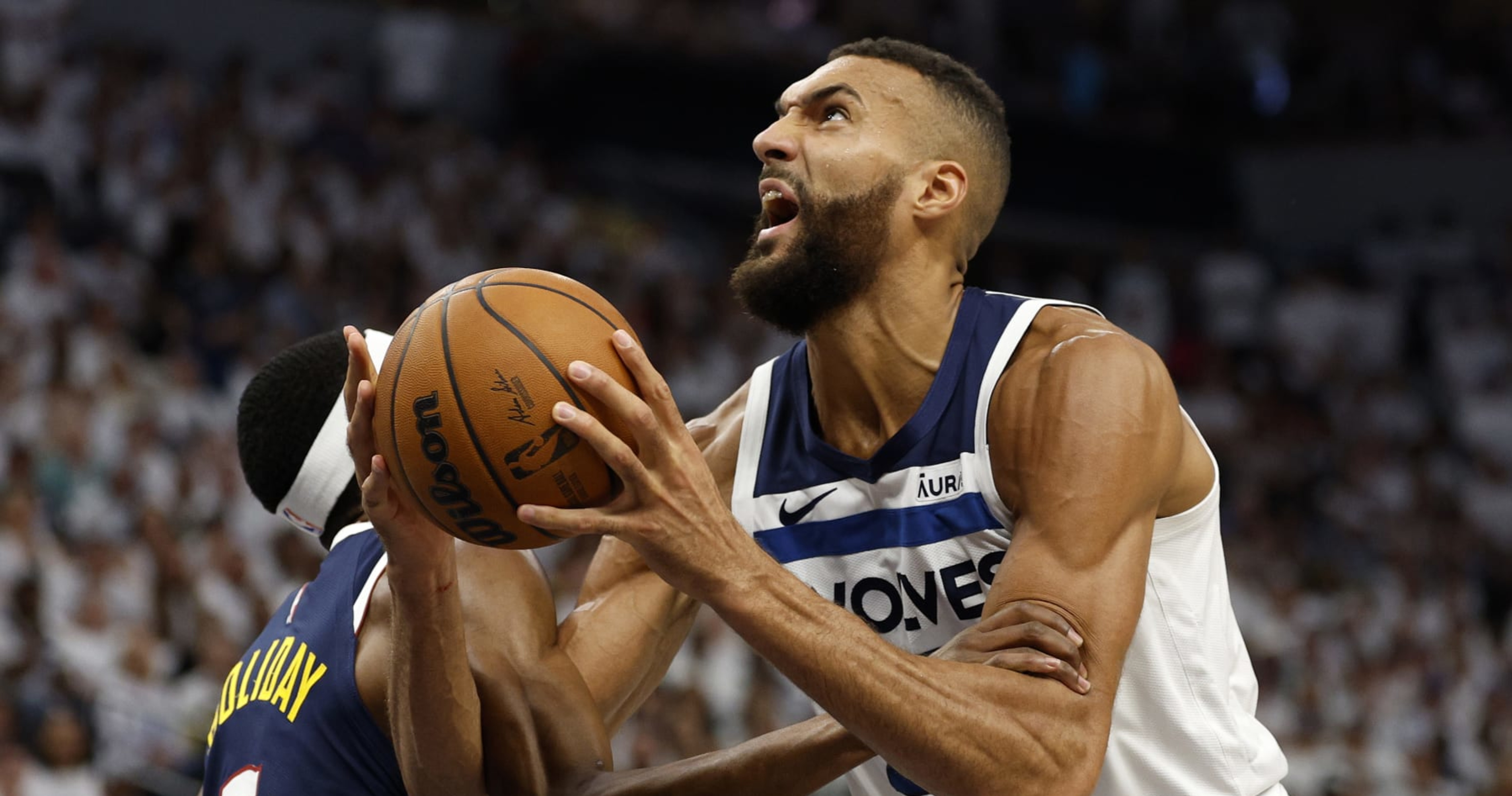 Rudy Gobert Fined $75K for Making Money Gesture at NBA Refs in Wolves' G4 vs. Nuggets