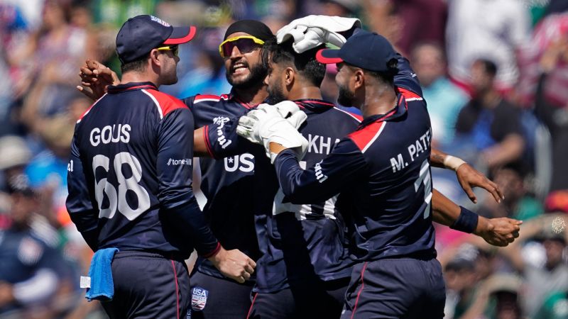 United States cricket team scores major upset over Pakistan in T20 World Cup