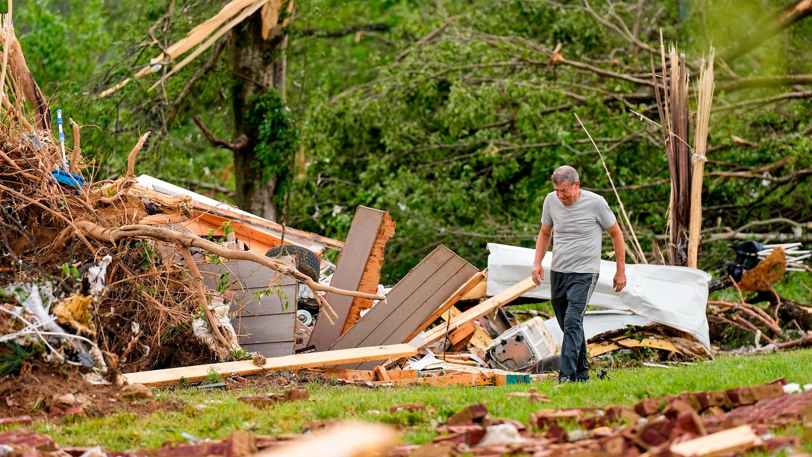 At least 105 tornadoes reported across the country since Monday