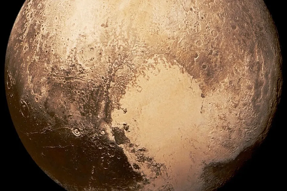 El corazón de Plutón pudo haber sido creado por un gran impacto