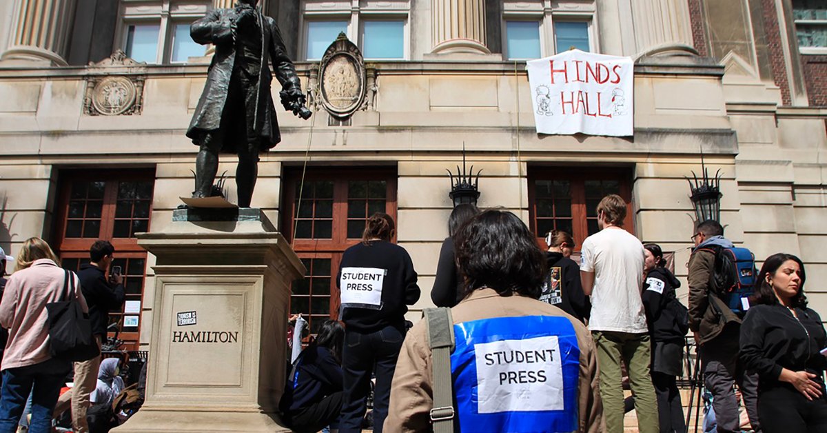 Covering Columbia’s Student Protests Gave Me Hope About Journalism’s Future