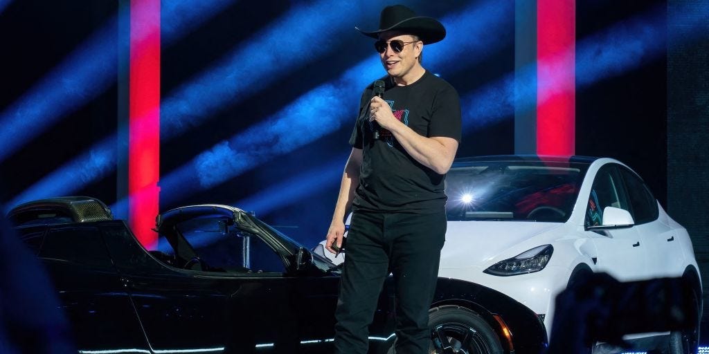 Tesla dangles the chance of a factory tour with Elon Musk as an incentive to get people to vote on his $55 billion pay package
