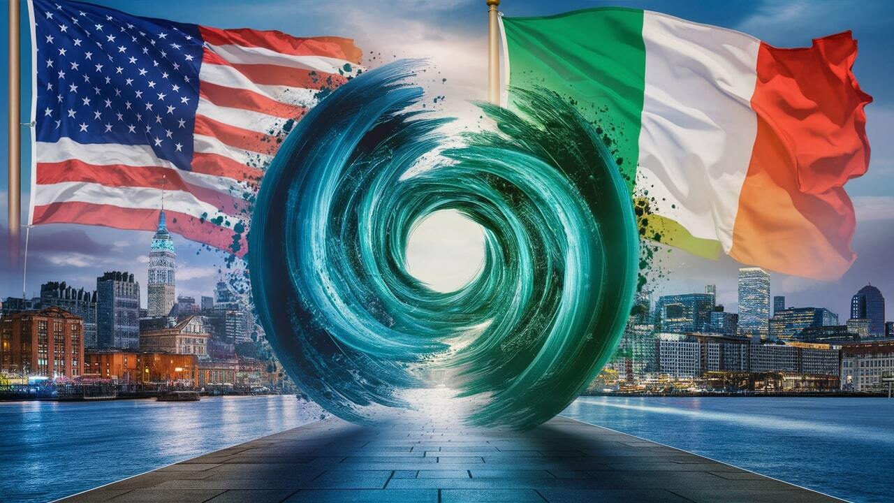 Dublin and New York connected by real-time ‘portal’