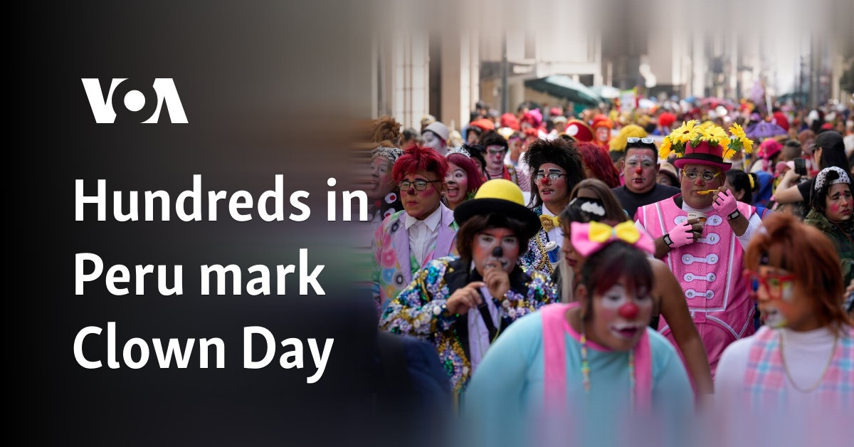 Hundreds in Peru mark Clown Day