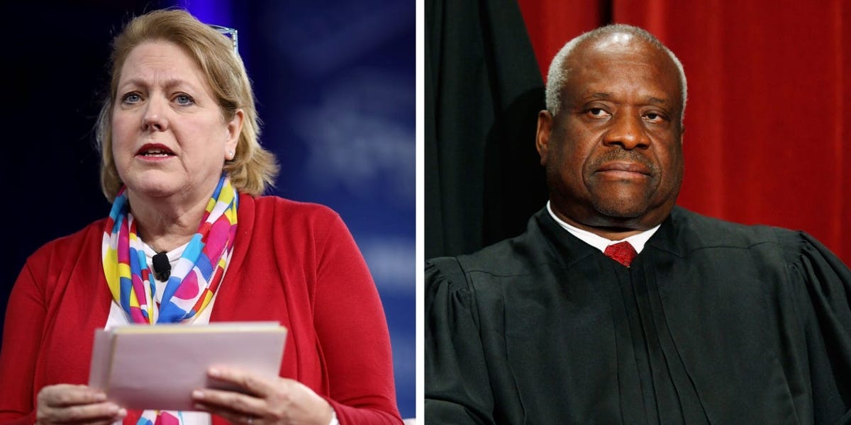 Clarence Thomas, who has faced scrutiny over his ethics, discusses people who 'bomb your reputation'