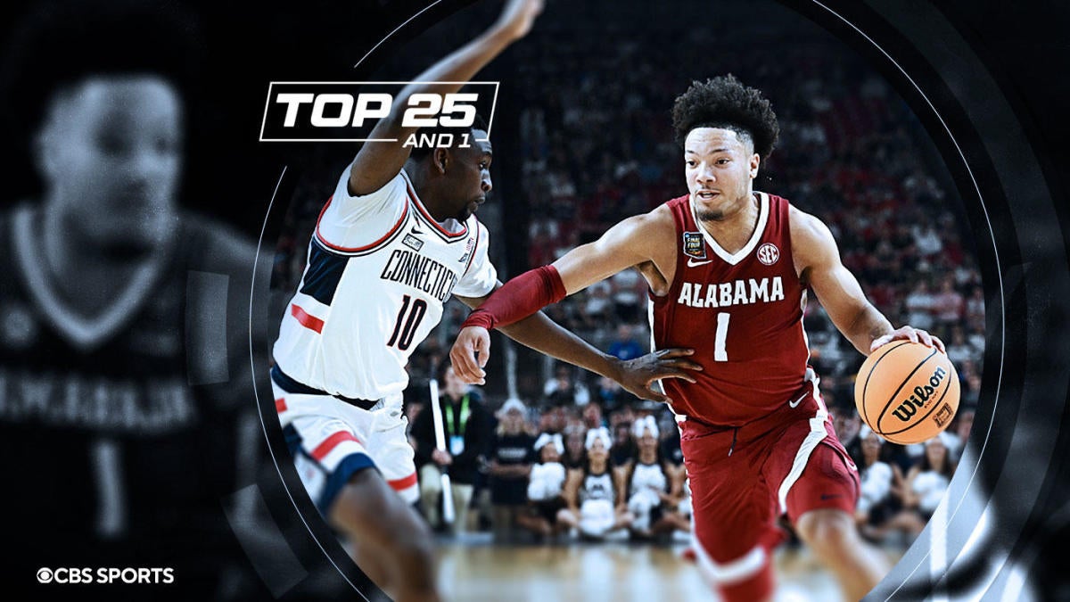 College basketball rankings: Mark Sears' return to Alabama bumps Tide to No. 2 in Top 25 And 1