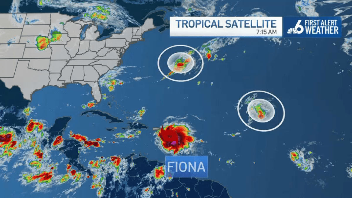 Hurricane Watch Issued for Puerto Rico as Tropical Storm Fiona Threatens With Heavy Rains