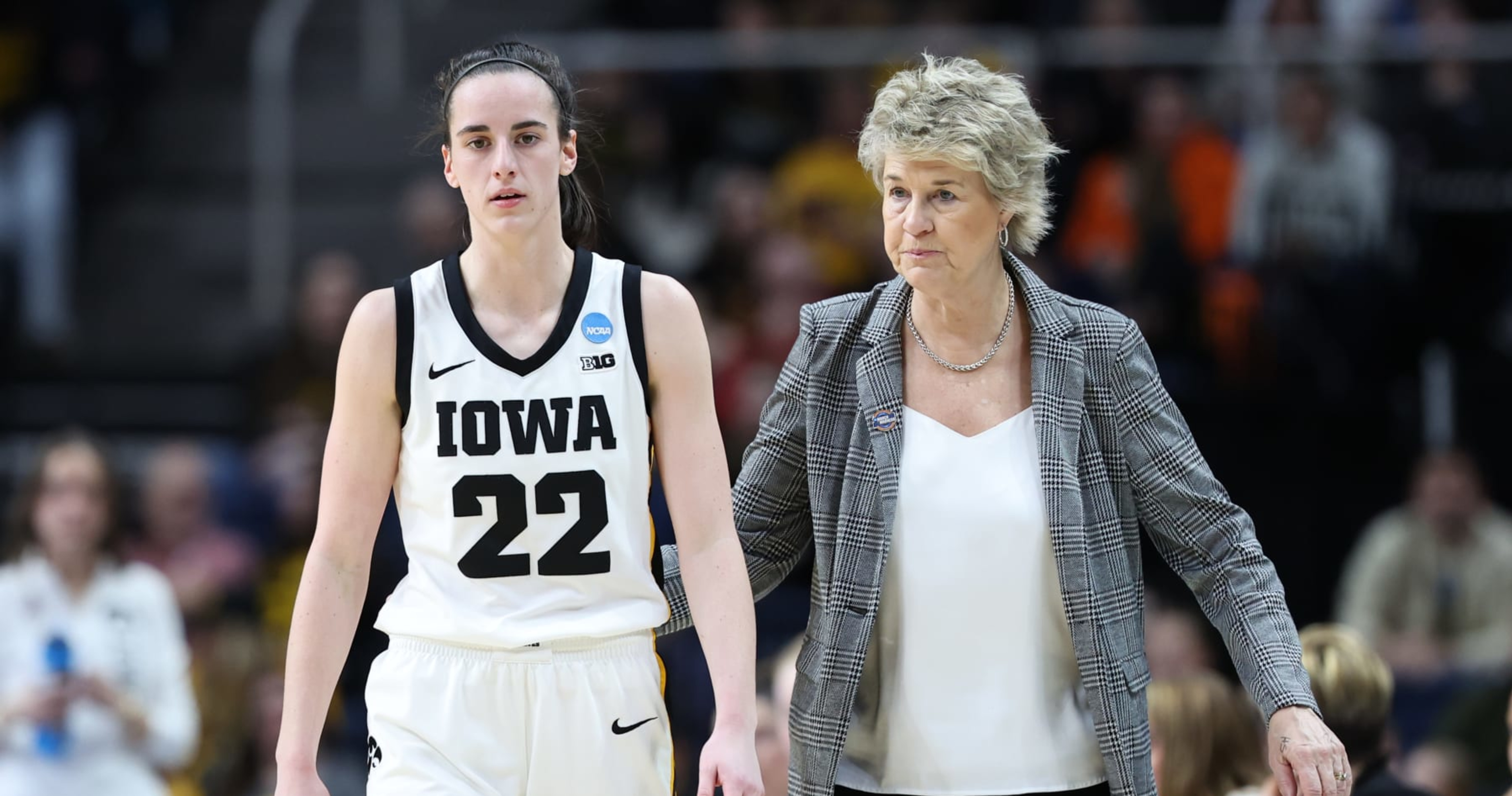 Caitlin Clark Thanks Lisa Bluder for 'Believing' in Her After Iowa WCBB HC Retires