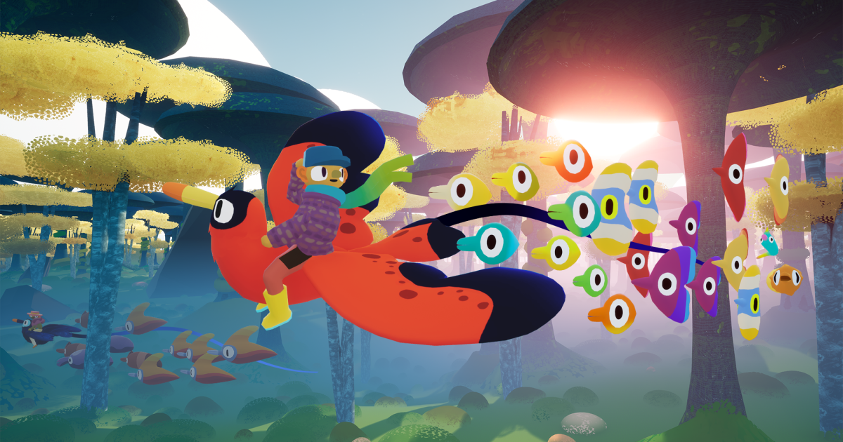 Flock launches this July, and you can watch its hypnotic new trailer here