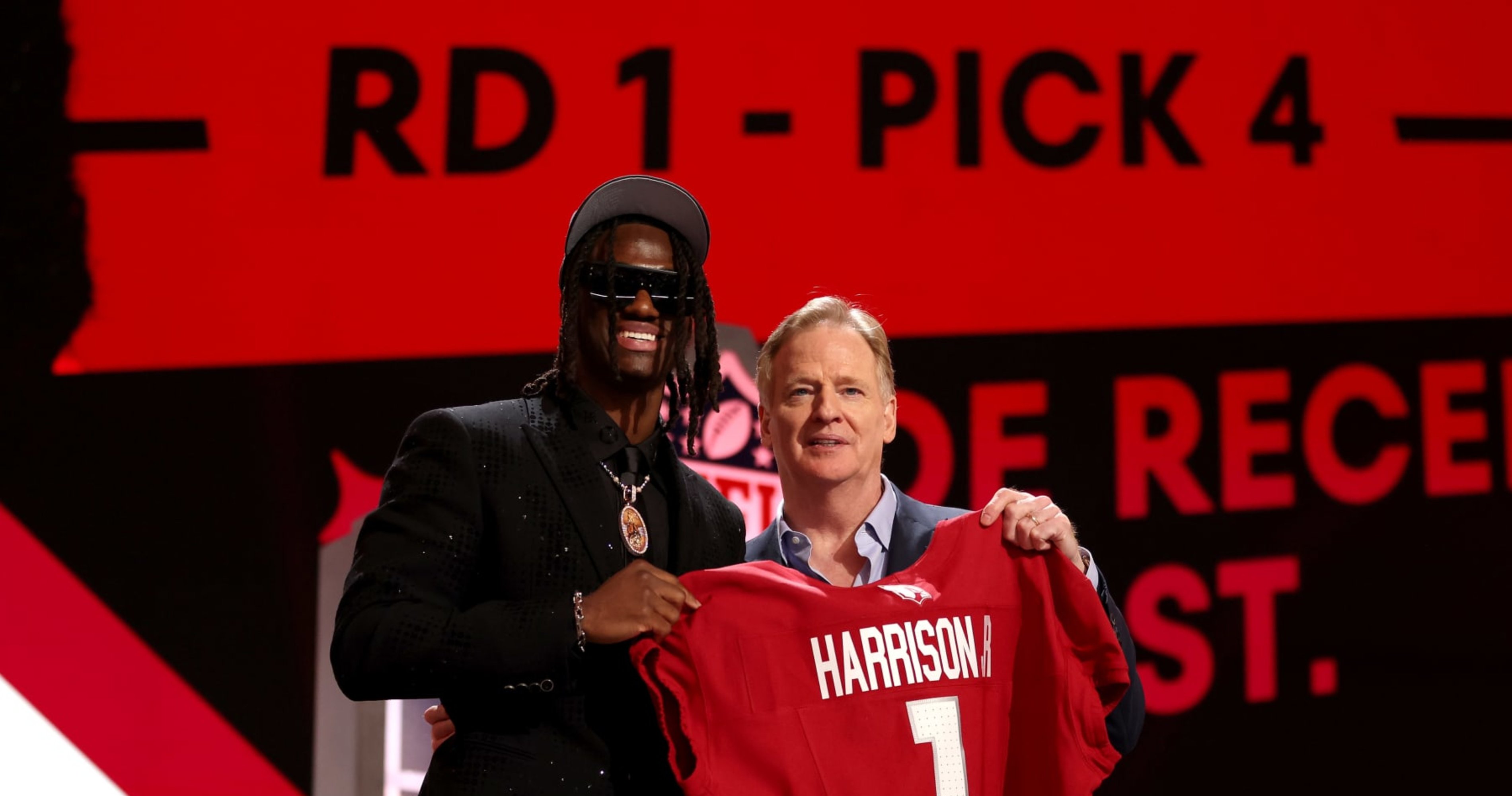 NFL Rumors: Marvin Harrison Jr.'s Cardinals Jerseys to be Sold After Contract Signed