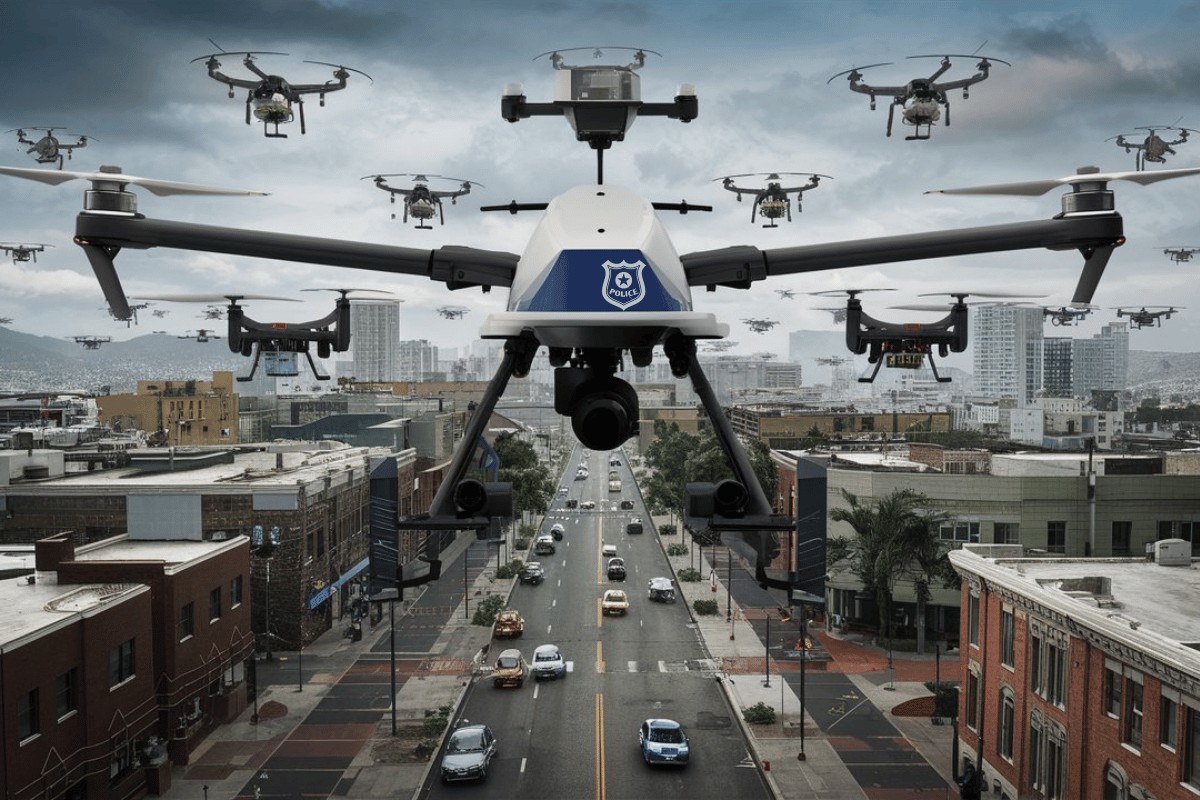 Police drone surveillance is on the rise in Californian city, raising privacy concerns