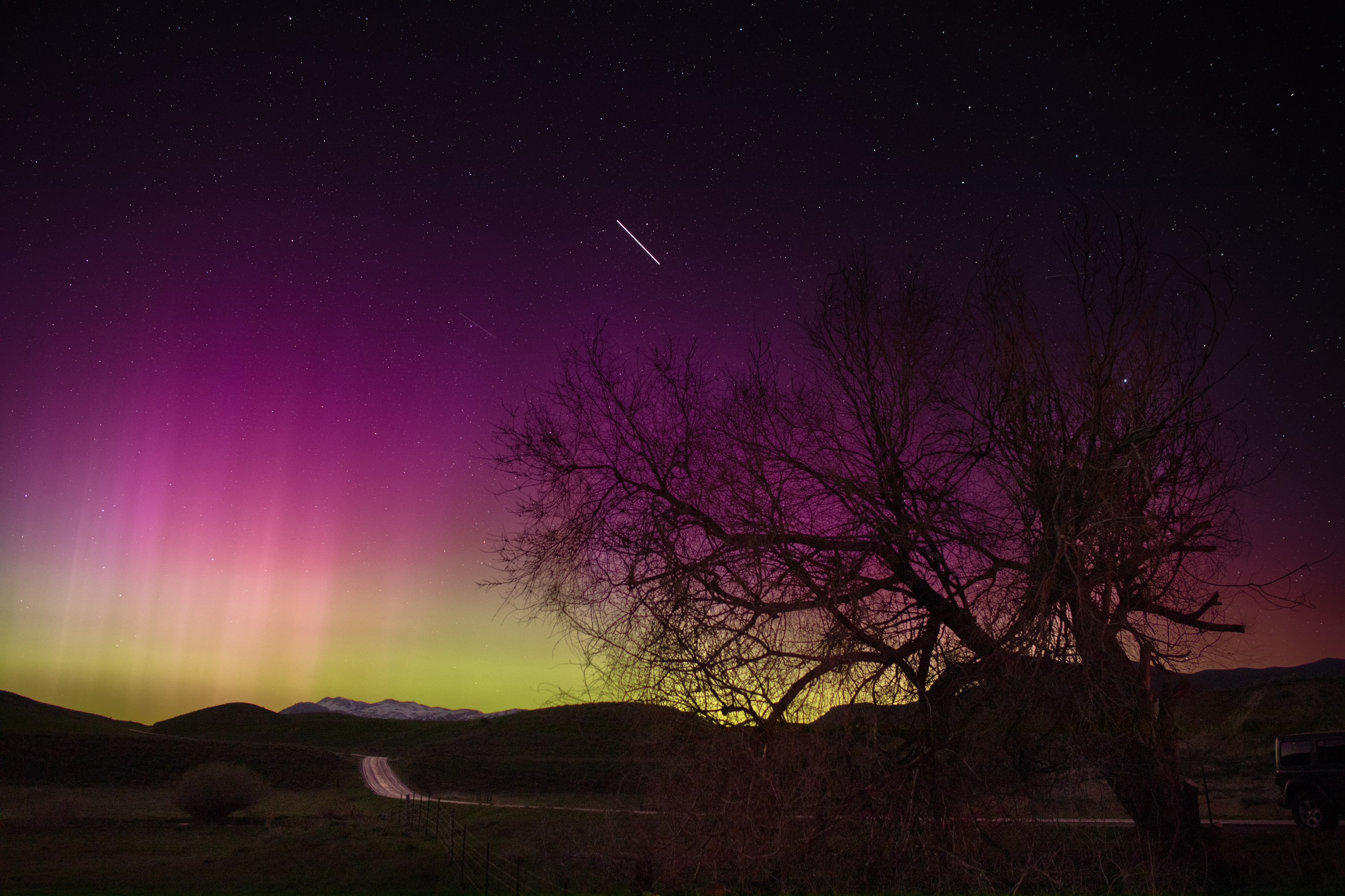 Aurora over Utah