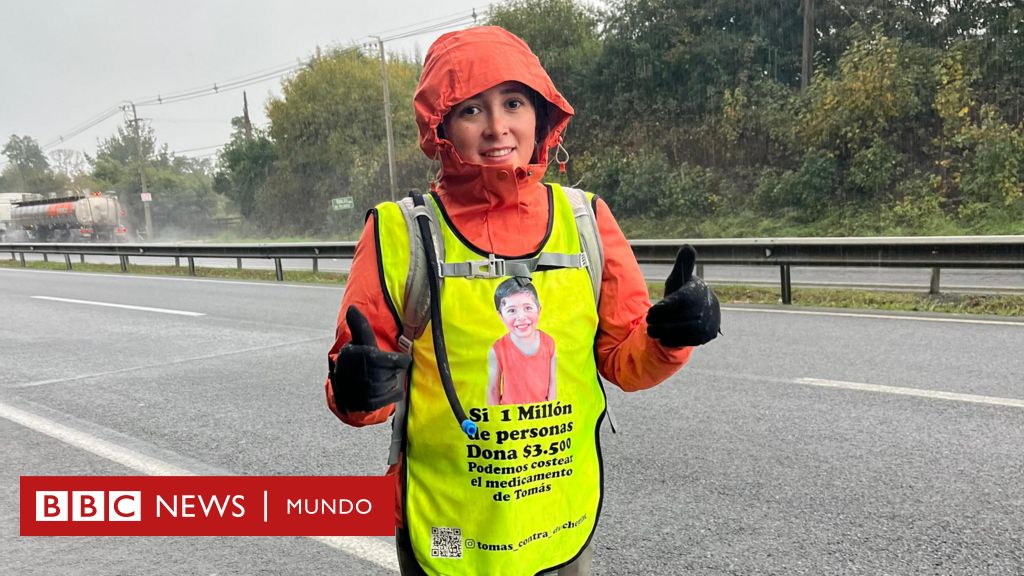 La madre que decidió caminar 1.300 kilómetros en Chile para salvar a su hijo de una grave enfermedad