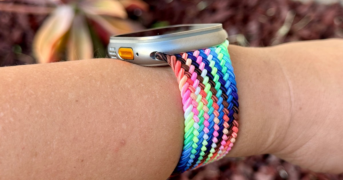 I have the 2024 Apple Watch Pride band, and it’s stunning