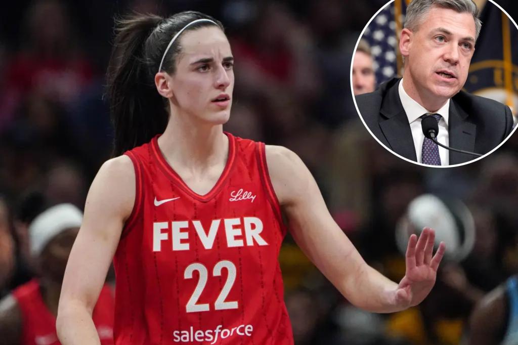 Congressman asks WNBA to curb physical play on Caitlin Clark