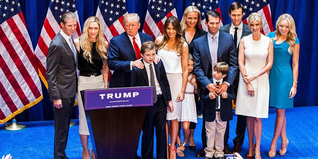 Here's what every member of the Trump family is up to after leaving the White House