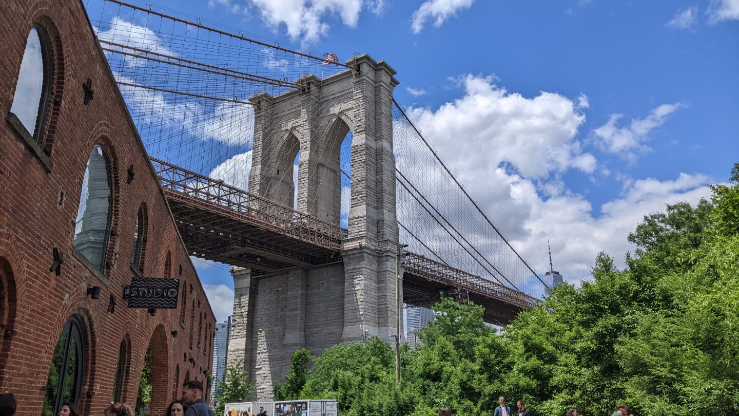 Banners from HBO’s ‘House of the Dragon’ are not flying on New York bridges as videos online suggest