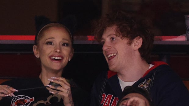 Ariana Grande and Boyfriend Ethan Slater Cheer on Florida Panthers