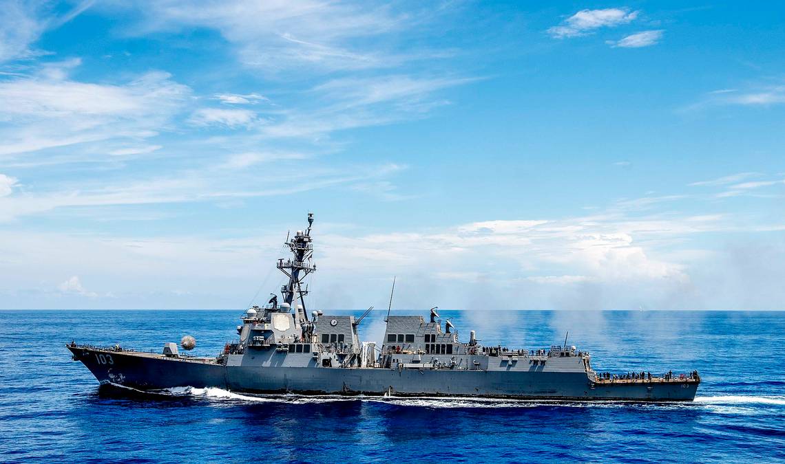 U.S. deploys warships as Russian fleet makes close pass to Florida in approach to Cuba