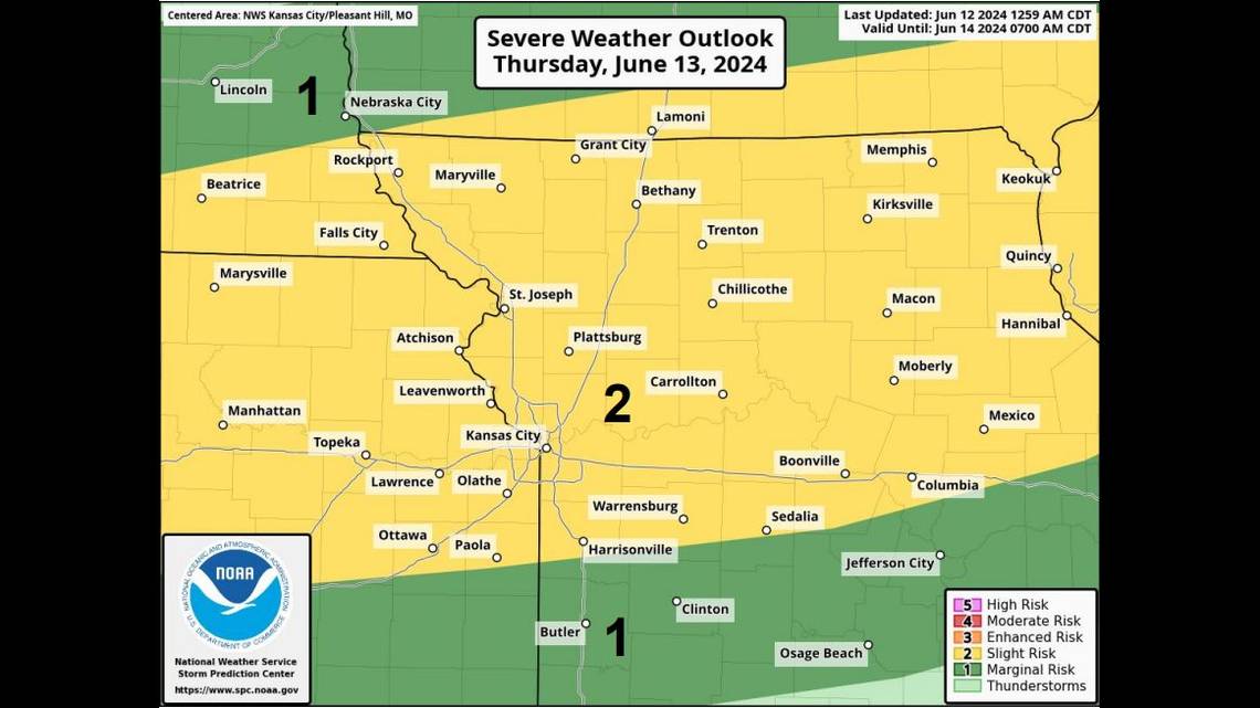 Giant hail, damaging winds, and heavy rains possible in Kansas City area. Here’s when