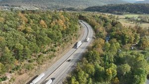 Lanes reopen after tractor-trailer loses load along Pennsylvania Turnpike in Westmoreland County