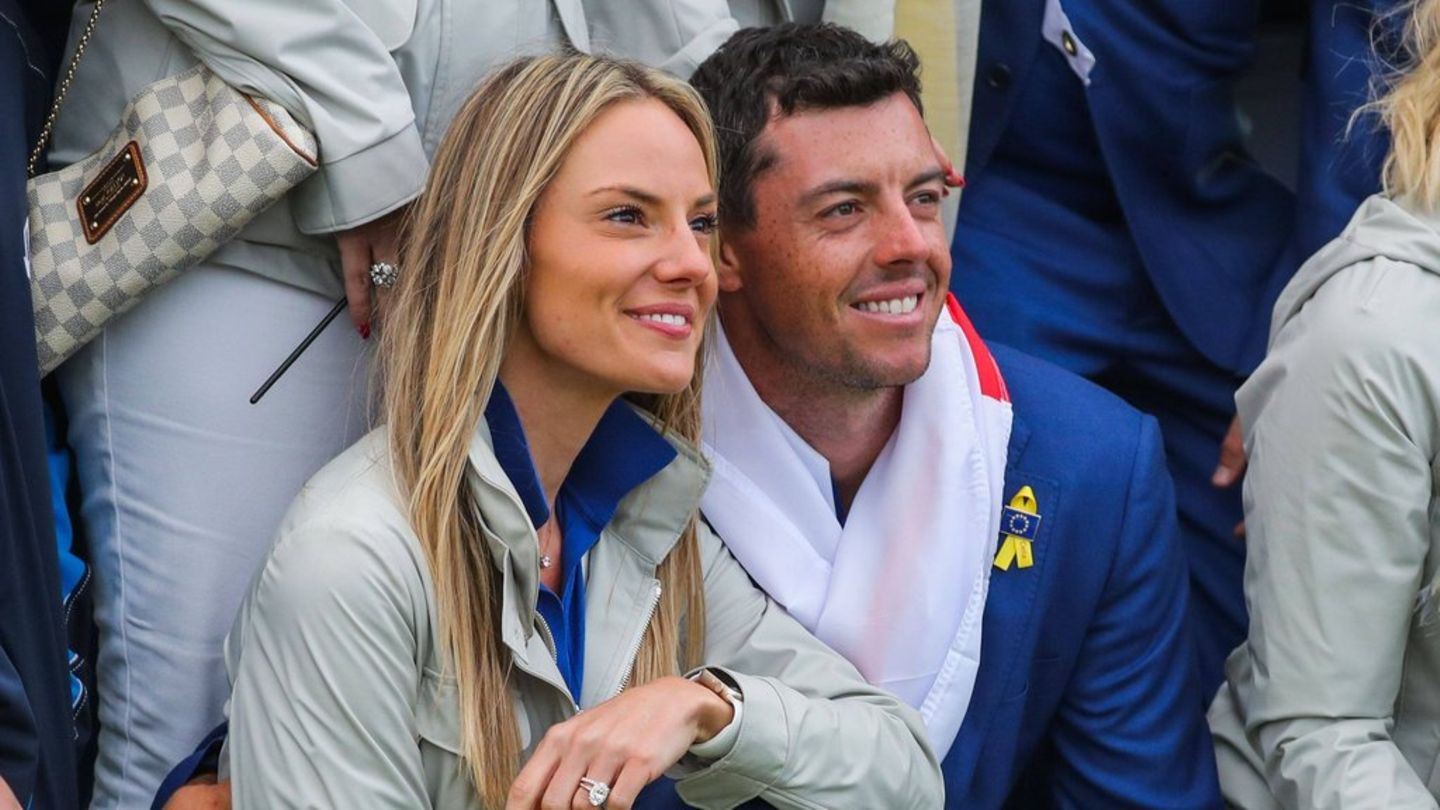 Golf-Star Rory McIlory und Erica Stoll: Die Scheidung ist abgesagt