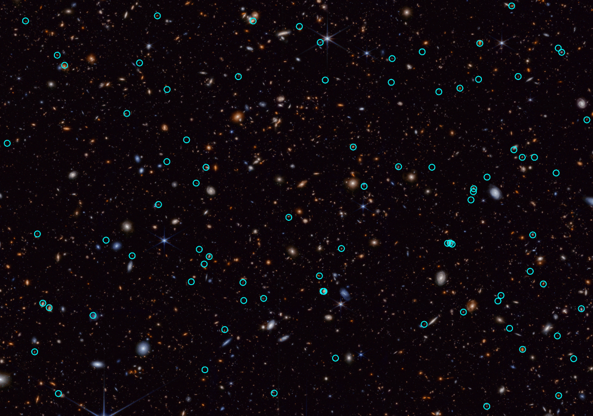Weltraumteleskop James Webb findet haufenweise Supernovae im frühen Universum