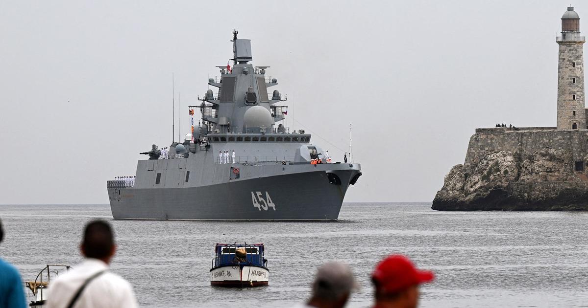Russian warships arrive in Cuba to conduct military drills