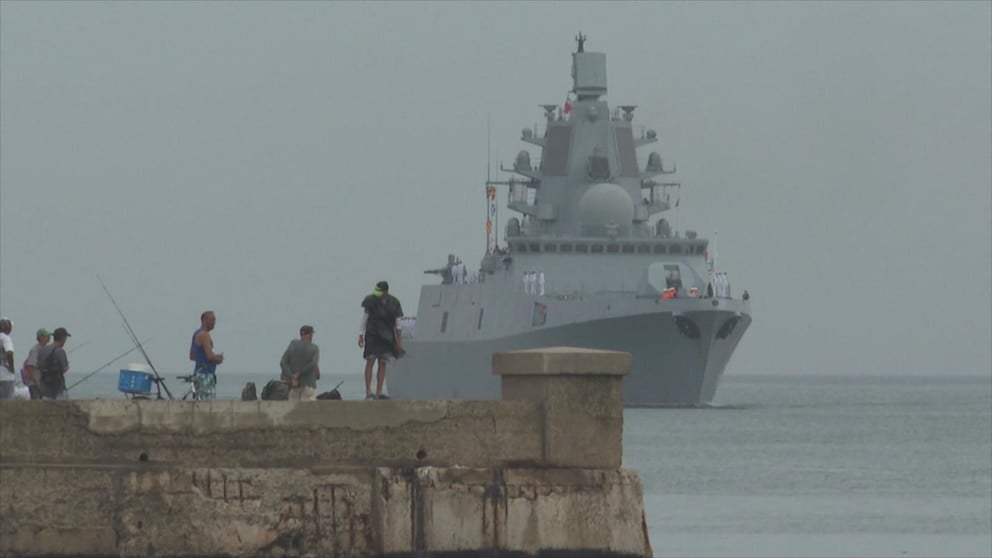 WATCH: Fleet of Russian warships reaches Cuban waters