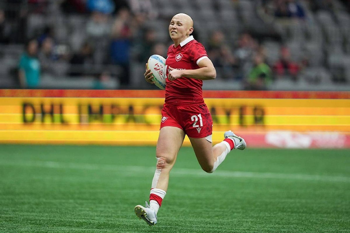 Canadian rugby captain back training after B.C. cougar attack