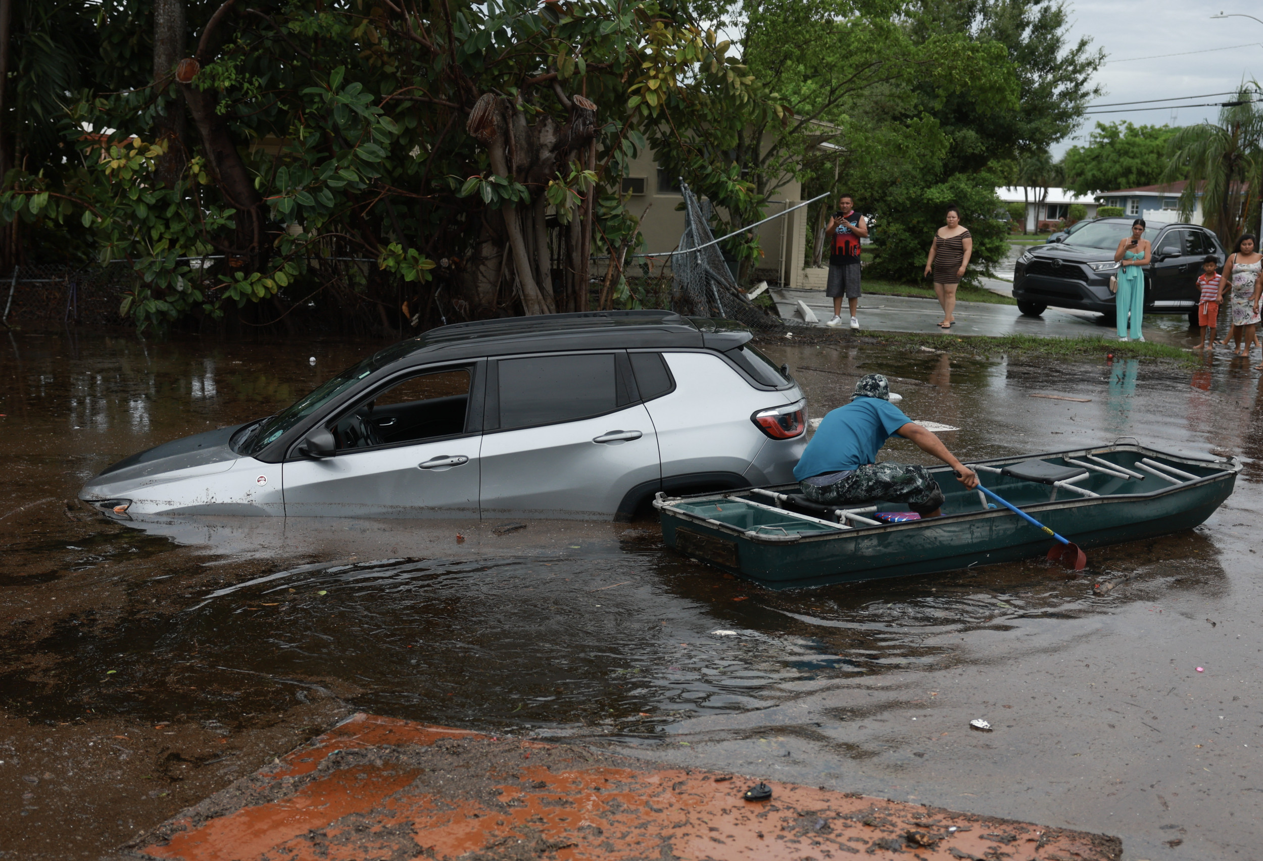 Map Shows Florida Community Drenched in Over 2 Feet of Rain