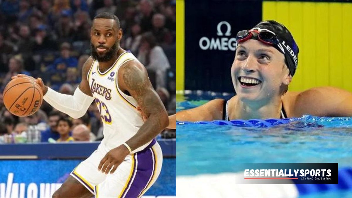 “Lebron (James) of Swimming”: Katie Ledecky Receives Special Honor From Tennessee Star After Punching Paris Olympics Ticket