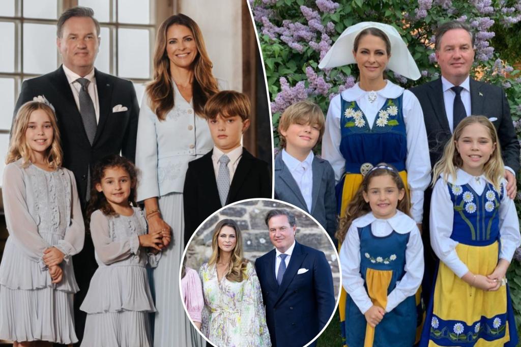 Princess Madeleine of Sweden and her family leaving Florida to move back to her home country