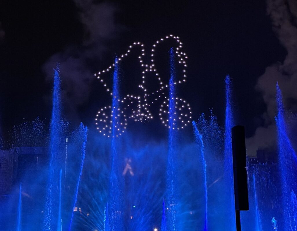 CineSational Drone Show Nighttime Spectacular Debuts at Universal Studios Florida