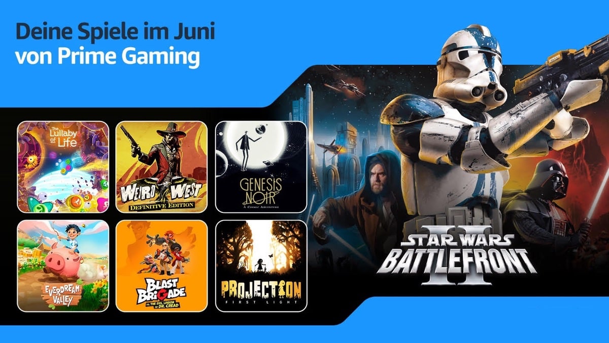 Prime Gaming: Diese Spiele gibt es im Juni 2024