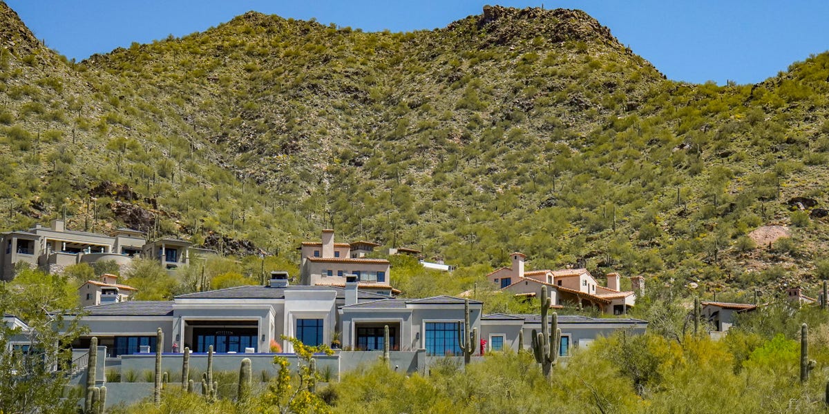 A private village in Scottsdale houses some of Arizona's priciest real estate. I got a tour of its guarded neighborhoods.