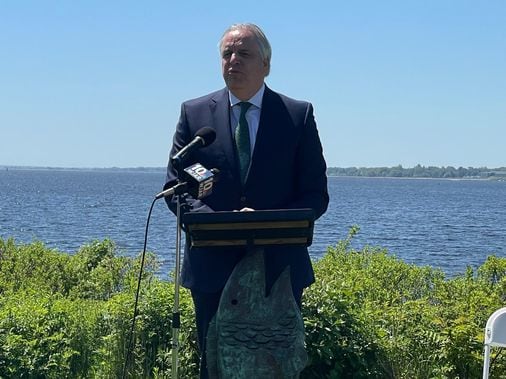 R.I. attorney general calls for replacing coastal council, citing its handling of golf course seawall