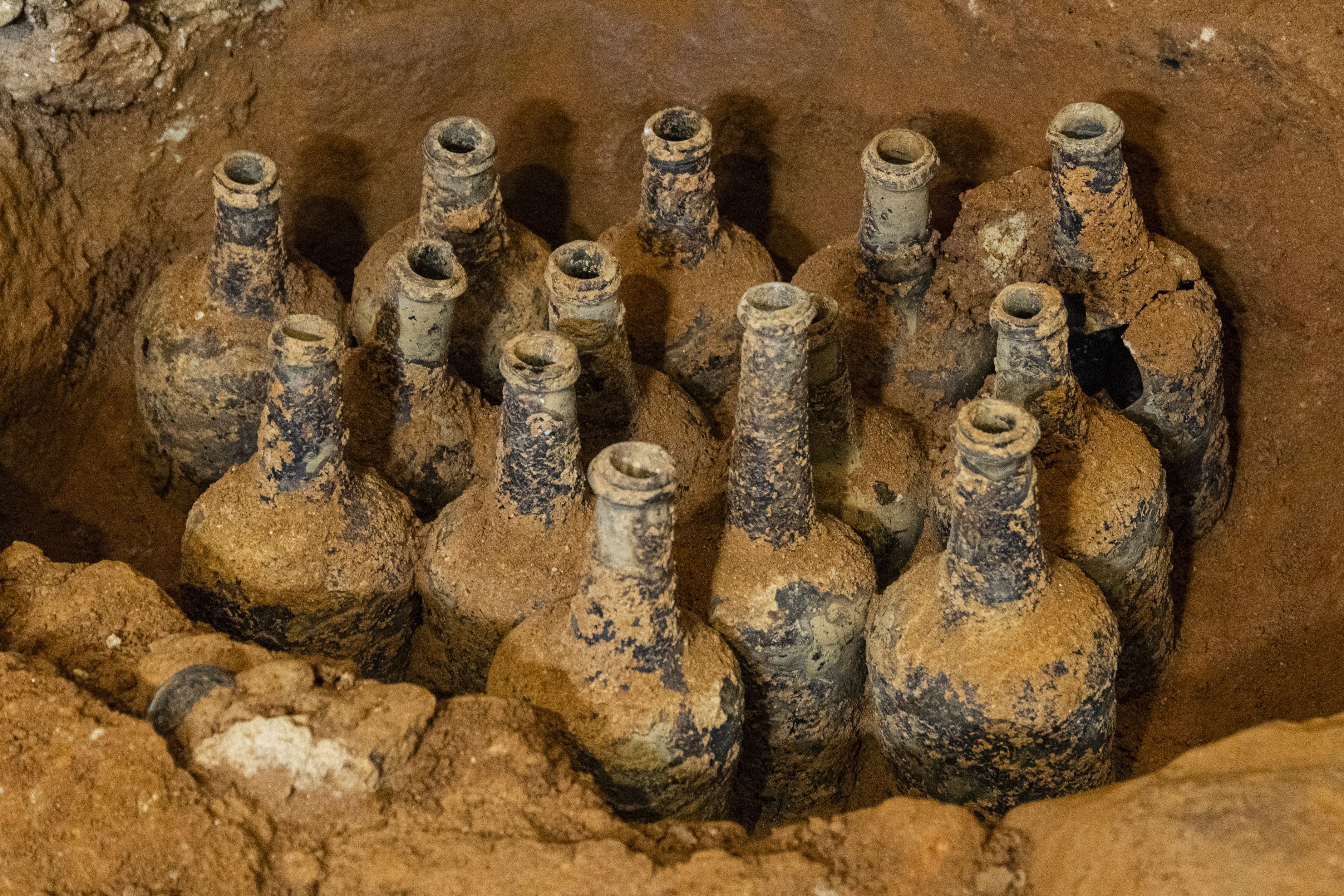 George Washington's Mansion Dig Finds Preserved Bottled Fruits From 1700s