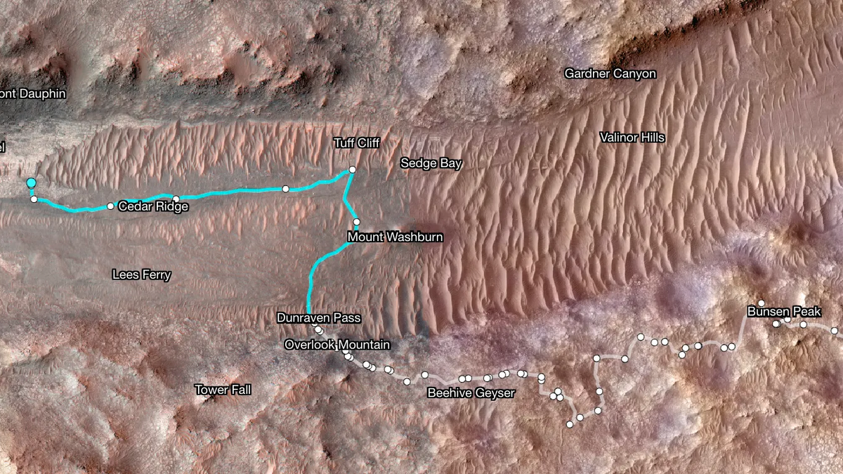 NASA's Perseverance Rover Accidentally Draws Gigantic Penis on Mars