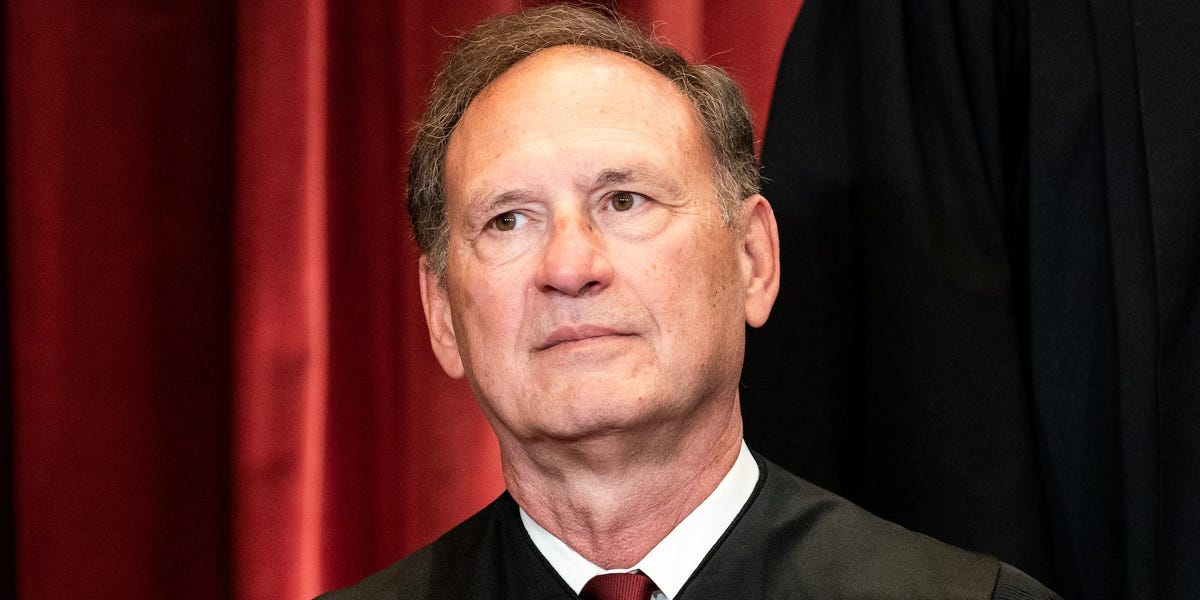 Supreme Court's Alito blames his wife for displaying pro-Trump symbol at their house