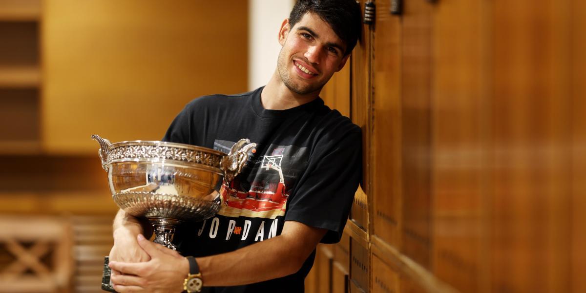 El calendario de Carlos Alcaraz tras ganar Roland Garros: Ya tiene nuevo destino