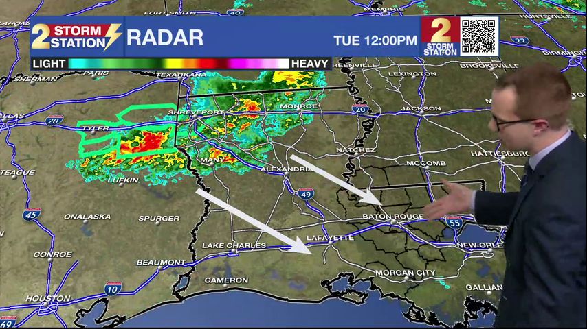 UPDATE: Storms are approaching, could affect the afternoon