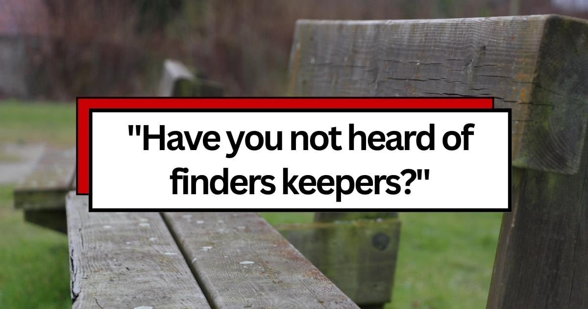 ‘Finders keepers’: Resident fixes bench after neighbors threw it out, only for the neighbors to demand the improved bench back, claiming it was stolen