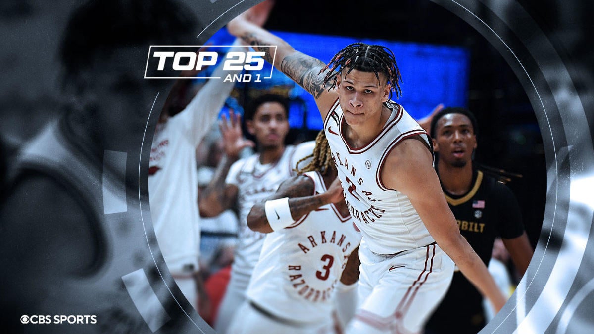 College basketball rankings: Arkansas moves up in Top 25 And 1 after Trevon Brazile decides not to transfer