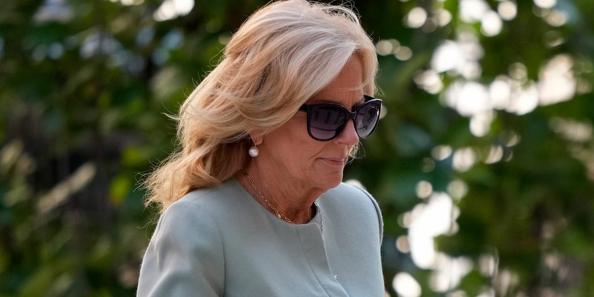 Jill Biden has attended each day of Hunter Biden's trial so far. Melania Trump missed every day of Donald Trump's.