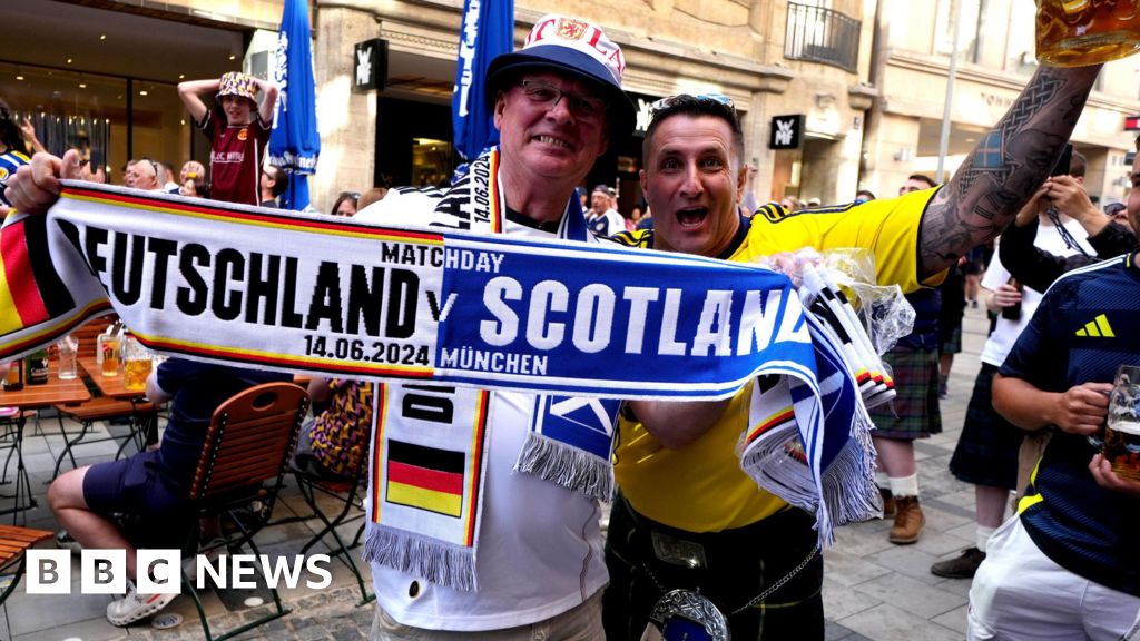 Tartan Army's 'party of the century' ahead of Euro 2024 kickoff